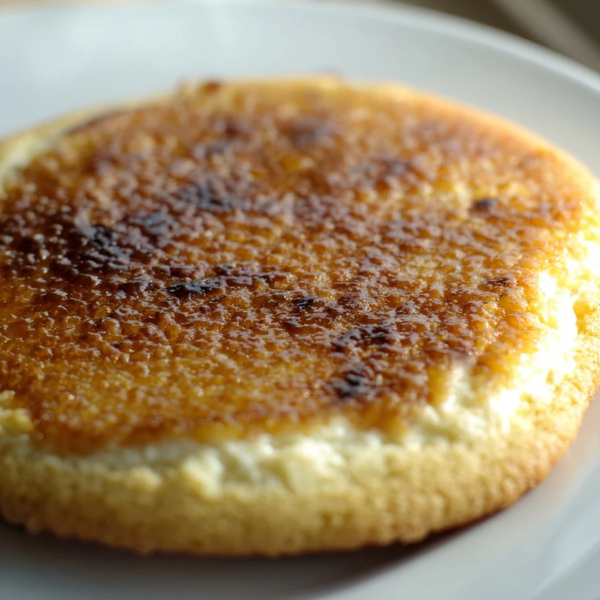 Golden caramelized sugar tops these soft baked creme brulee cookies with creamy vanilla centers