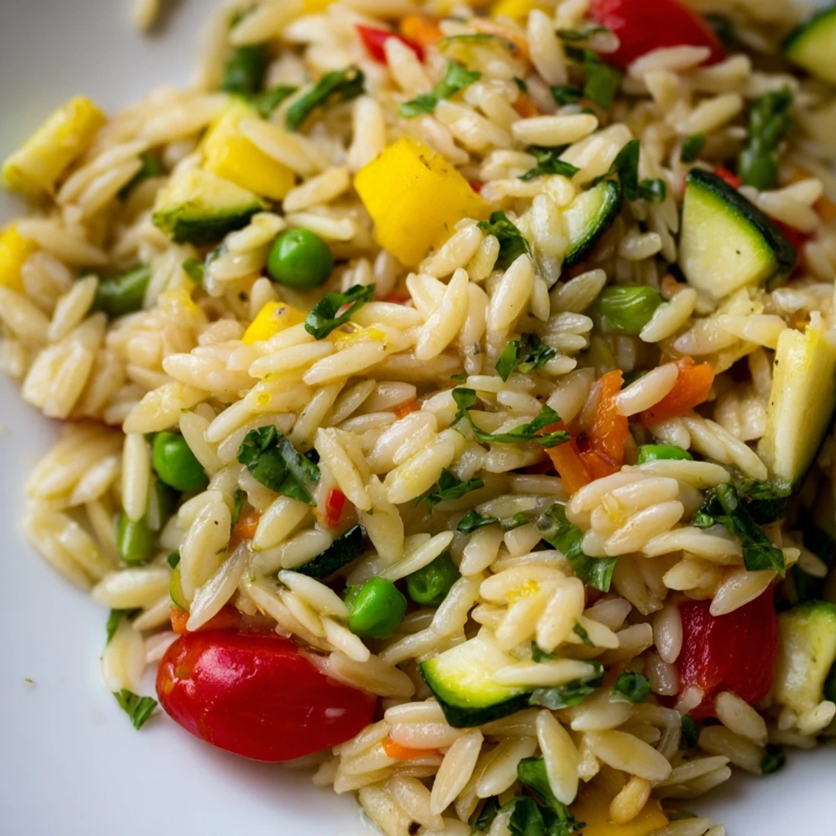 Orzo Primavera Italian Pasta