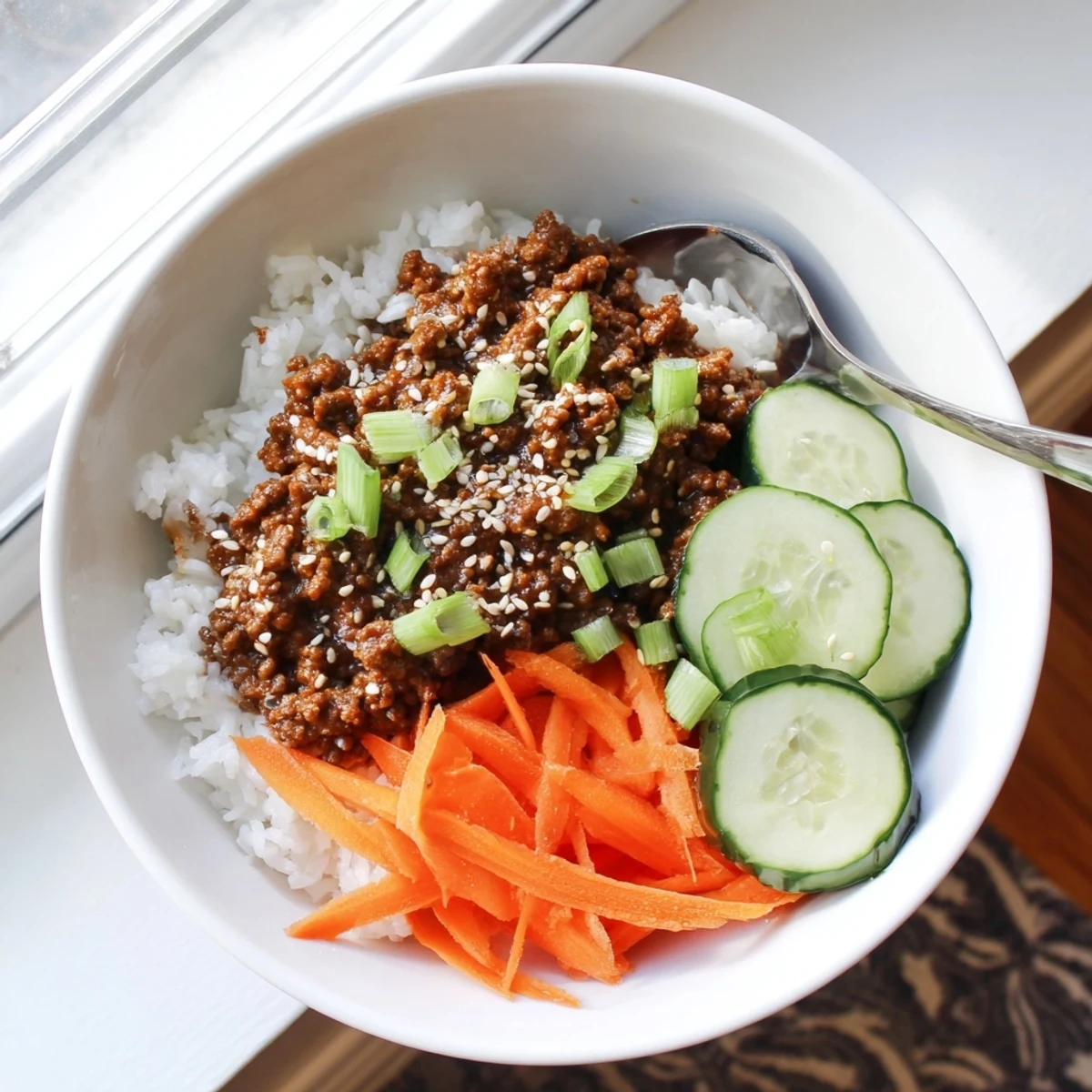 Asian Korean Beef Bowls