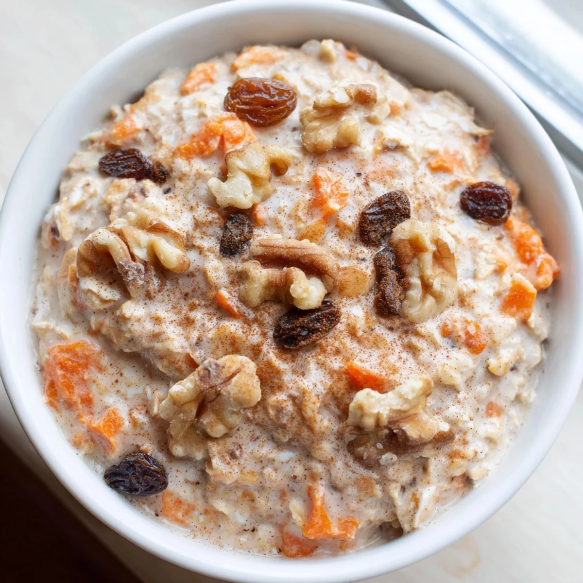 Carrot Cake Overnight Oats