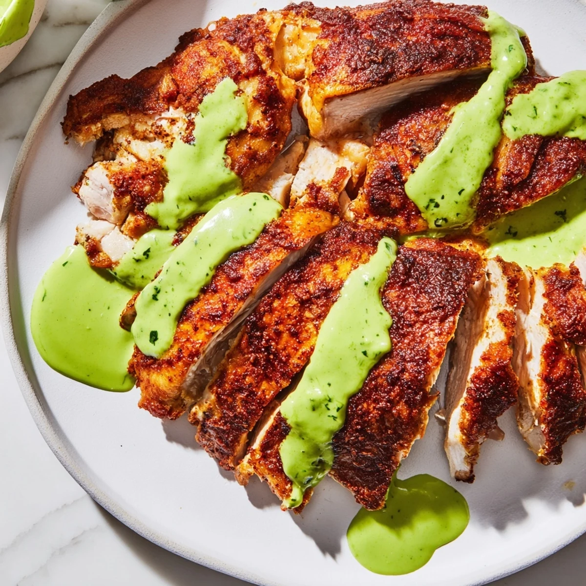 Tender Peruvian chicken delight fresh from the oven showcasing perfectly spiced herb-crusted golden skin