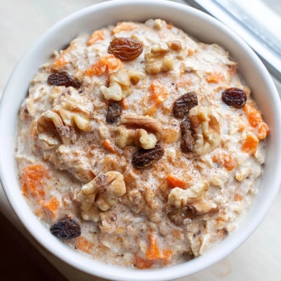 Carrot Cake Overnight Oats
